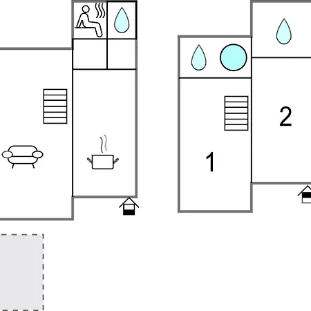 Σπίτι διακοπών In With Kitchen Stari Laz
